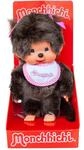 Sekiguchi 255550 - Original Monchhichi M&auml;dchen, Pl&uuml;schtier mit wei&szlig;-pinkem