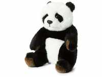 WWF 15183012 WWF00543 Plüsch Panda sitzend, realistisch gestaltetes...