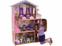 KidKraft My Dream Mansion Puppenhaus aus Holz mit Möbeln und Zubehör,...
