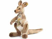Steiff Kango Känguru mit Baby - 40 cm - Kuscheltier für Kinder - weich &...