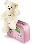 Steiff 111563 Lotte Teddyb&auml;r im Koffer Pl&uuml;schtier, Mehrfarbig, 28 cm