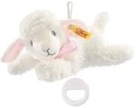 Steiff 239649 Tr&auml;um-s&uuml;&szlig;-Lamm Spieluhr Pl&uuml;schtier, Mehrfarbig, Medium, 25 cm