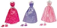 Simba 105723369 - Steffi Love Glamour / Puppenkleidungs-Set / 3-fach sortiert / Es
