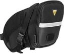 Topeak Satteltasche Mit Befestigungsriemen Aero Wedge Pack, Black, 23 x 13 x 14 cm,