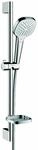 hansgrohe Croma Select E Vario Duschset 0,65m, 3 Strahlarten, mit Seifenablage,