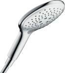 hansgrohe Raindance Select S - Duschkopf, Handbrause mit 3 Strahlarten, runde