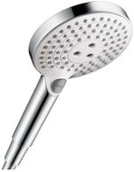 hansgrohe Raindance Select S - Duschkopf, Handbrause mit 3 Strahlarten, Duschbrause,