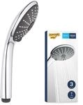 GROHE Vitalio Joy 110 - Handbrause (wassersparend, mit 3 Strahlarten, Antikalk