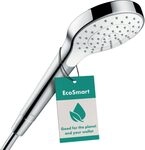 hansgrohe Duschkopf Croma S, Duschbrause wassersparend, 1 Strahlart,