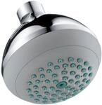 hansgrohe wassersparender Duschkopf Crometta 85, Kopfbrause wassersparend 6l/min,