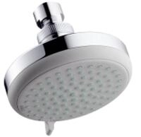 hansgrohe Croma 100 Duschkopf, Kopfbrause mit 4 Strahlarten, Chrom