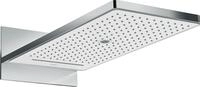 hansgrohe Rainmaker Select 580 Duschkopf, Kopfbrause mit 3 Strahlarten, Wei&szlig;/Chrom