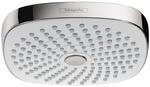 hansgrohe Croma Select E 180 Duschkopf, Kopfbrause mit 2 Strahlarten, Wei&szlig;/Chrom