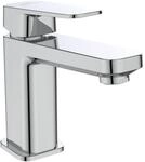 Ideal Standard A6326AA Tonic II Waschtischarmatur mit Ablauf, Bad-Wasserhahn mit