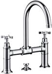 AXOR Wasserhahn Montreux 2-Griff Waschtischarmatur, Auslauf H&ouml;he 220mm mit
