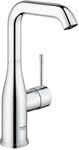 GROHE Essence, Waschtischarmatur hoch, wassersparend (Wasserhahn f&uuml;r das Bad, 24cm