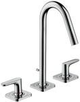 AXOR Wasserhahn Citterio M 3-Loch Waschtischarmatur, Auslauf H&ouml;he 160mm mit