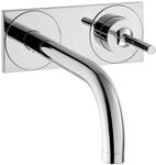 Axor 38115000 Wasserhahn Uno Einhebel-Waschtischarmatur Unterputz, Auslauf L&auml;nge