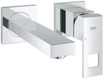 Grohe Eurocube Badarmaturen - 2-Loch-Waschtischbatterie (Wandmontage) chrom,