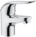 Grohe Euroeco Spezial Waschtisch Einhebelmischer, glatter K&ouml;rper, 120 mm, verchromt