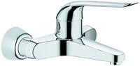GROHE Euroeco Waschtisch-Einhebelmischer f&uuml;r Wandmontage, 170 mm verchromt 32778000