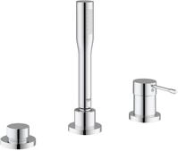 GROHE Essence, Badewannenarmatur, 3-Loch (Komplettset bestehend aus Mischer,
