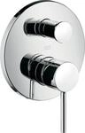 Axor 10416000 Starck Unterputz Wannenarmatur, f&uuml;r 2 Funktionen, Chrom