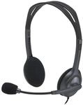 Logitech H111 Kopfh&ouml;rer mit Mikrofon, Stereo-Headset, Verstellbares Mikrofon...