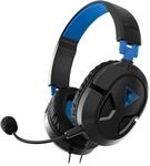 Turtle Beach Recon 50 Multiplattform-Gaming-Headset mit Kabel, PS5/XBOX/PC 