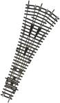 Piko 55225 - Weiche 3-Wege W3, Silber