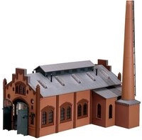 FALLER Lokschuppen Modellbausatz mit 190 Einzelteilen 266 x 150 x 275 mm I