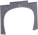 34410 Tunnel-Portal, 2-gleisig, 2 St&uuml;ck, 9,5x7 cm
