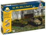 Italeri 510007516 - 1:72 Sonderkraftfahrzeug 251/1 Ausf&uuml;hrung D Fast Assembly...