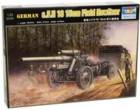 Trumpeter 02304 Modellbausatz German 15cm s.FH 18 Field Howitzer