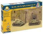 Italeri 510007514 - 1:72 Sonderkraftfahrzeuge 161, Panzerkampfwagen IV F1 Fast