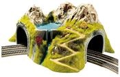 NOCH&reg; Ecktunnel, 2-gleisig gebogen, 43 x 41 cm, f&uuml;r die Spurweite H0 mit