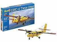 Revell Modellbausatz Flugzeug 1:72 - DHC-6 Twin Otter im Maßstab 1:72, Level 3,