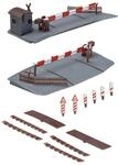 FALLER Beschrankter Bahn&uuml;bergang Modellbausatz mit 42 Einzelteilen 150 x 145 x...