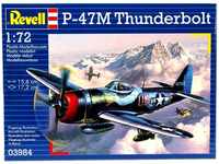 Revell Modellbausatz Flugzeug 1:72 - P-47M Thunderbolt im Maßstab 1:72, Level...