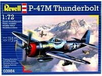 Revell Modellbausatz Flugzeug 1:72 - P-47M Thunderbolt im Ma&szlig;stab 1:72, Level...
