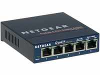 NETGEAR GS105GE LAN Switch 5 Port Netzwerk Switch (Plug-and-Play Gigabit Switch...