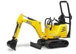 bruder 62003 - JCB Mikrobagger 8010 Cts - 1:16 Baustelle, Baufahrzeug,...
