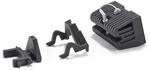 Siku 3095, Adapter Set mit Frontgewicht, 1:32, Metall, Schwarz, Passend f&uuml;r