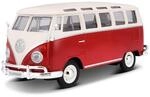 Maisto VW Bus Samba Modellauto im Ma&szlig;stab 1 25, T&uuml;ren und Heckklappe zum...