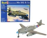 Revell RV04166 Modellbausatz Flugzeug 1:72 - Messerschmitt Me262 A1a im Ma&szlig;stab