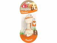 8in1 Delights Chicken Knochen S - gesunder Kauknochen für kleine Hunde,...