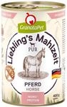 GranataPet Liebling's Mahlzeit Pferd PUR, Nassfutter f&uuml;r Hunde, Hundefutter ohne