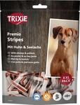 TRIXIE Stripes mit Huhn & Seelachs - Hundesnack - Glutenfrei & ohne...