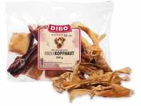 DIBO Rinderkopfhaut, 250g-Beutel, der kleine Naturkau-Snack oder Leckerli für