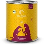 Herrmanns Bio Hundefutter Huhn Menu 1 mit Reis, Karotte 800 g, 6er Pack (6 x 800 g)